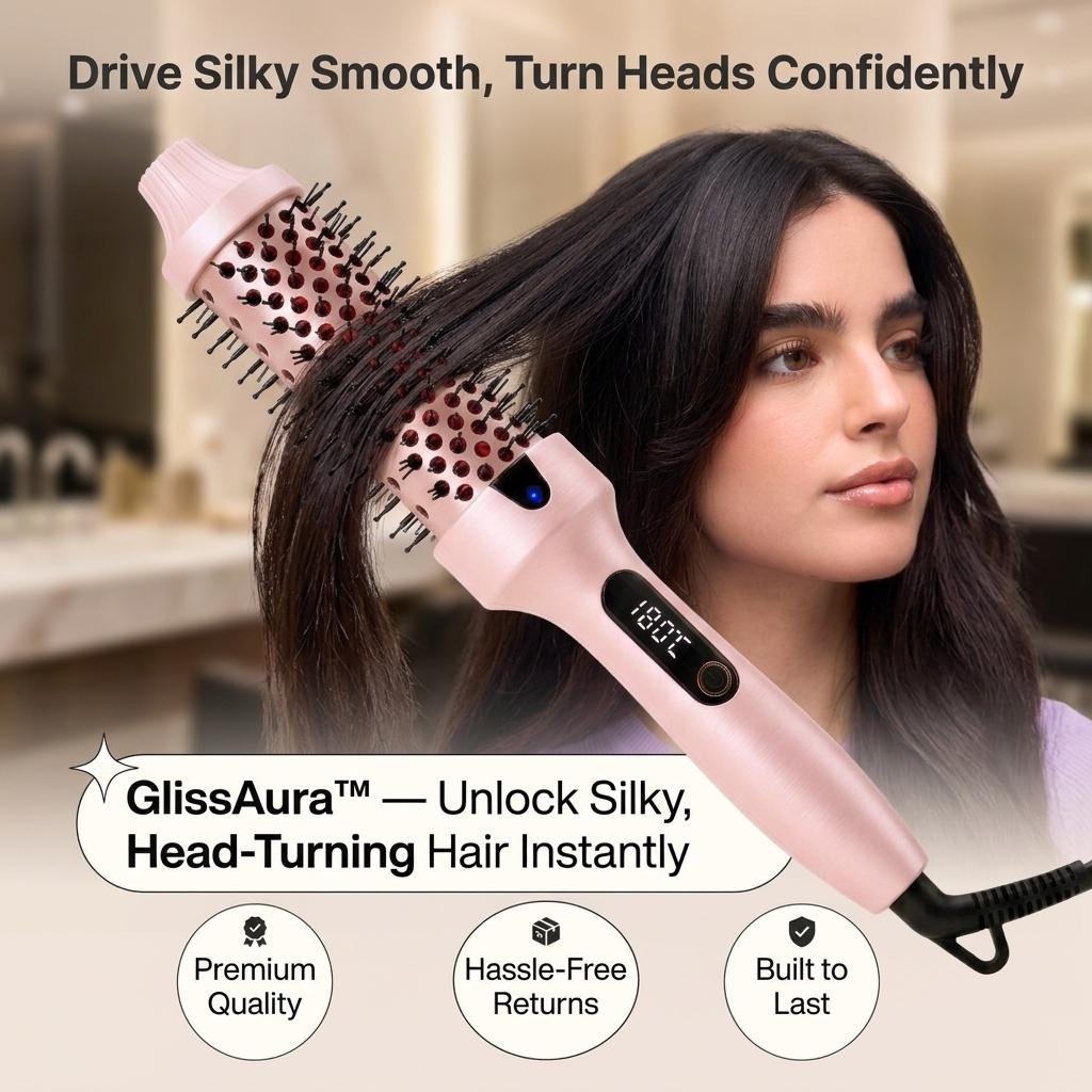 GlissAura™ — Unlock Silky, Head-Turning Hair Instantly