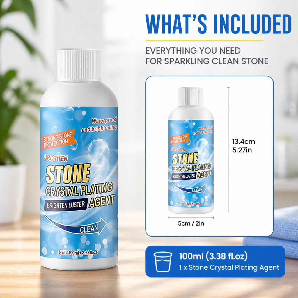 StoneShine™ — Bring Your Outdoor Stone Back to Life Without Harsh Chemicals or Scrubbing