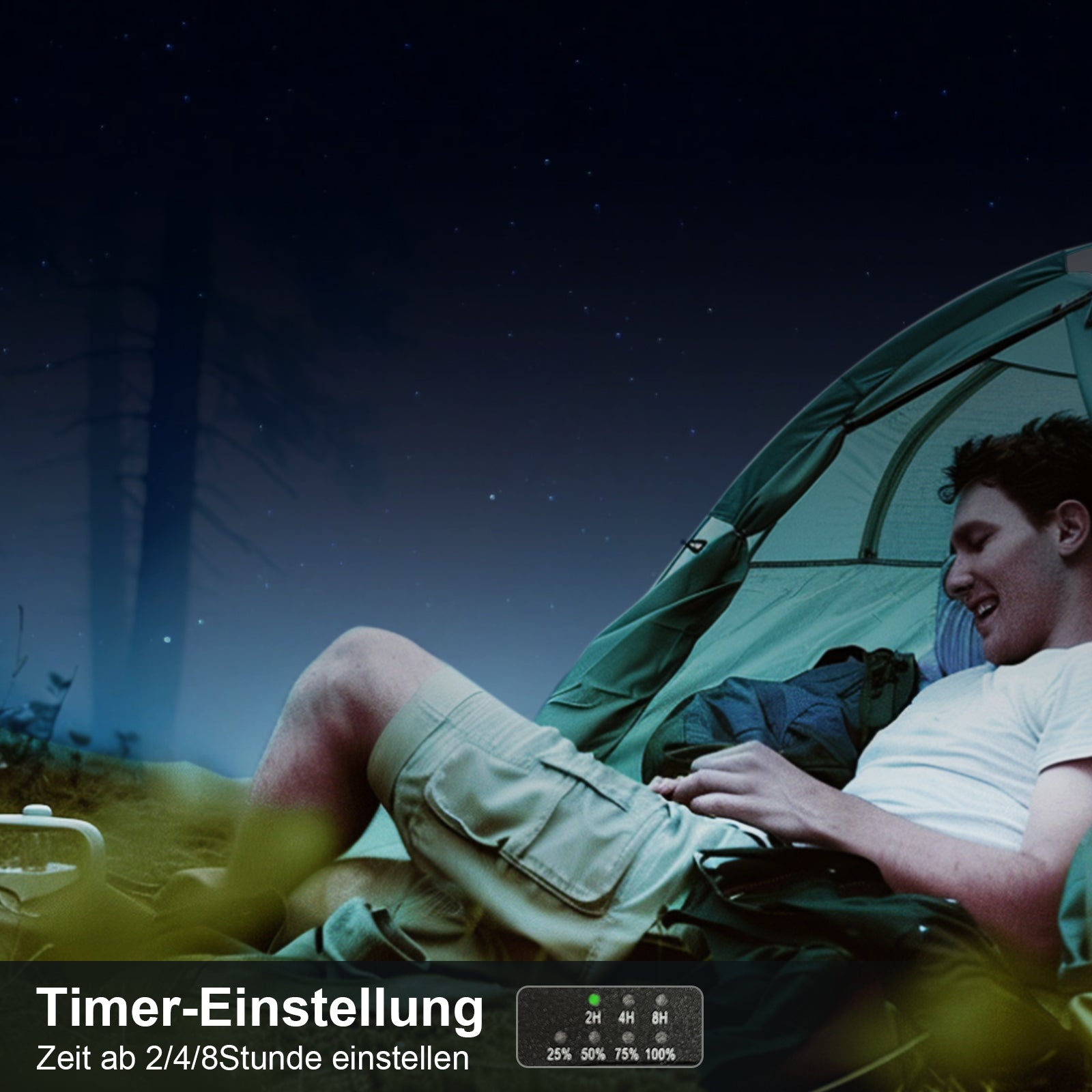 LED Light Solar Ventilator with Built-in Power Bank