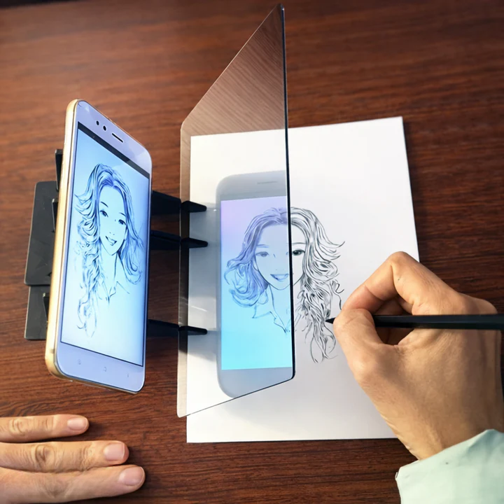 Image Tracing Board with Smartphone Stand – Accurate Drawing Tool