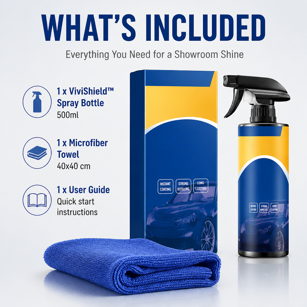 ViviShield™ — Effortless Armor That Keeps Your Car Shining Like New, Mile After Mile