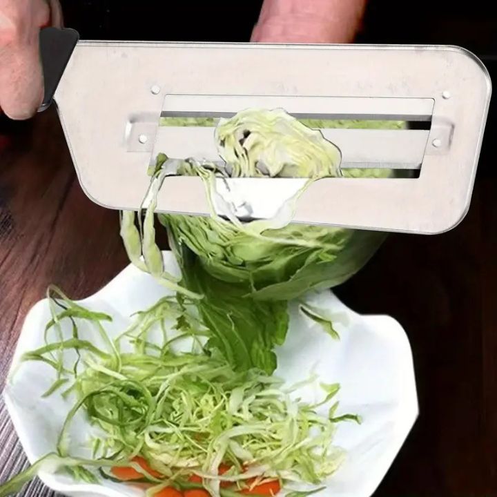 Stainless Steel Vegetable Cutter – Dual Blades for Even Slicing