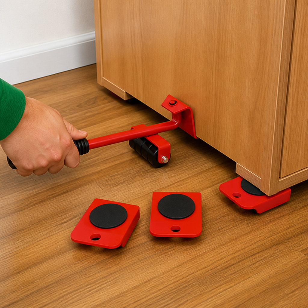GlideLift™ — Take Control and Move Heavy Furniture Without the Strain or Stress