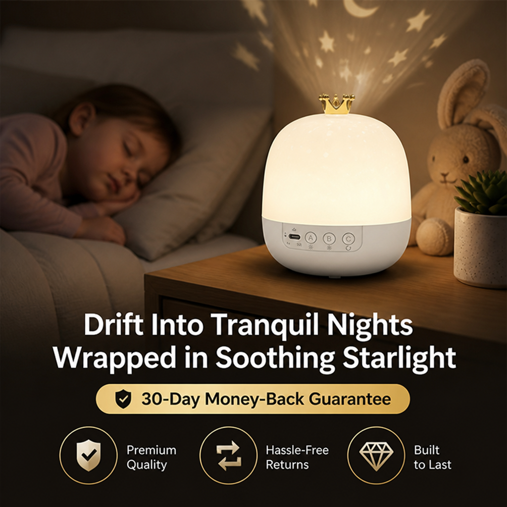 CelestiaBeam™ — Drift Into Tranquil Nights Wrapped in Soothing Starlight