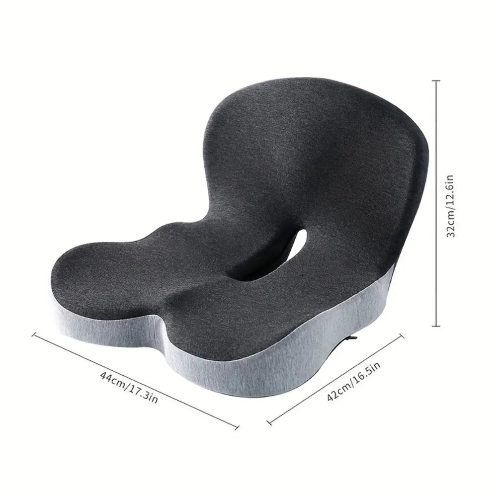 Office Chair Lumbar Support and Memory Foam Cushion for Ergonomic Comfort