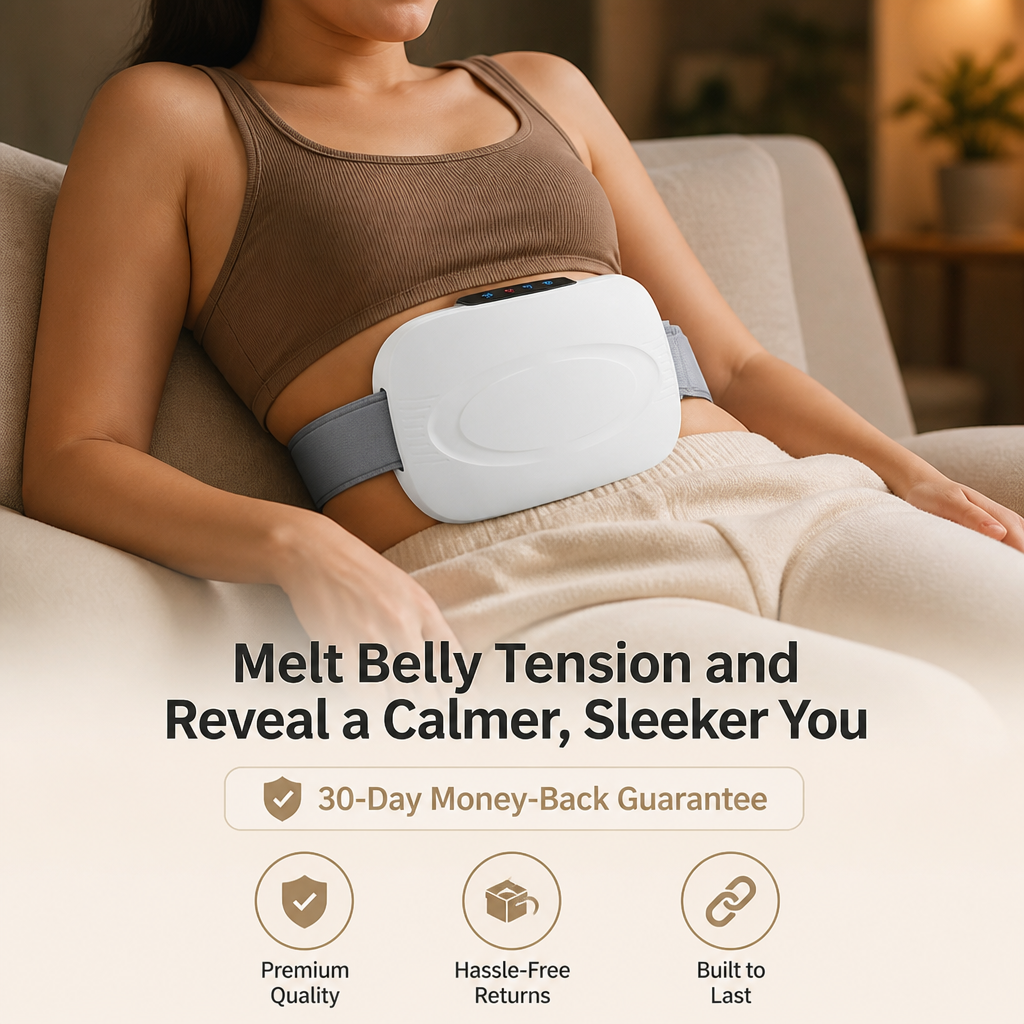 LuminaCore™ — Melt Belly Tension and Cramps With Deep Heat and Rolling Massage