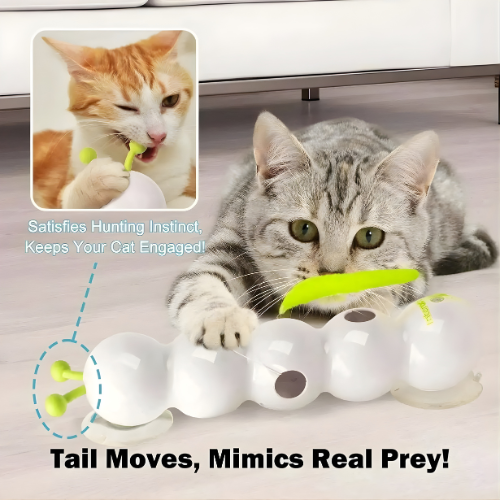 Automated Cat Toy for Wall Installation – Interactive Movement System