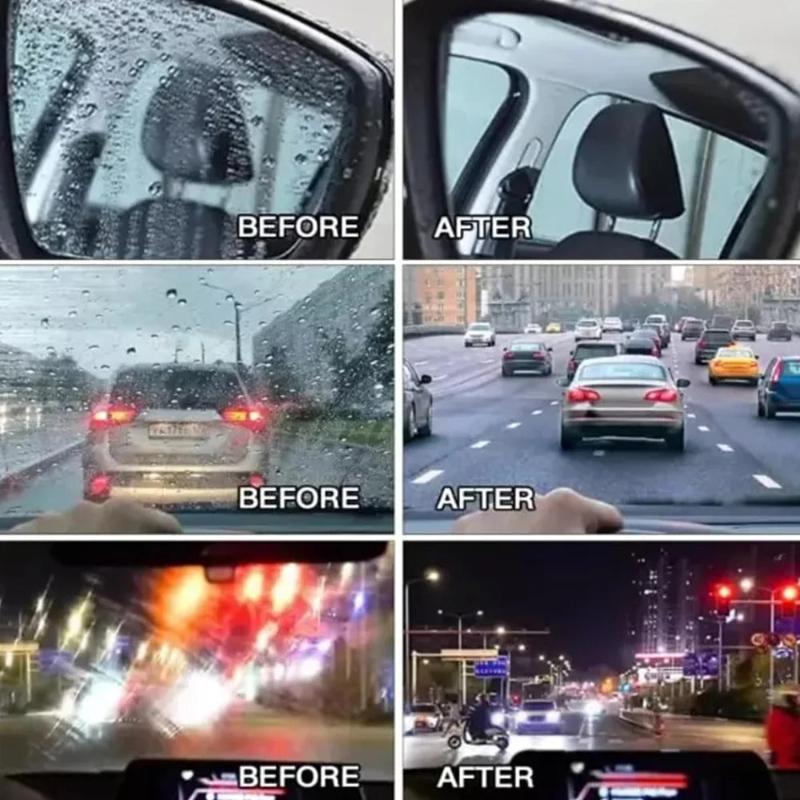CrystalEdge™ — Drive Fearlessly with Glass That Repels Rain, Fog, and Grime Instantly