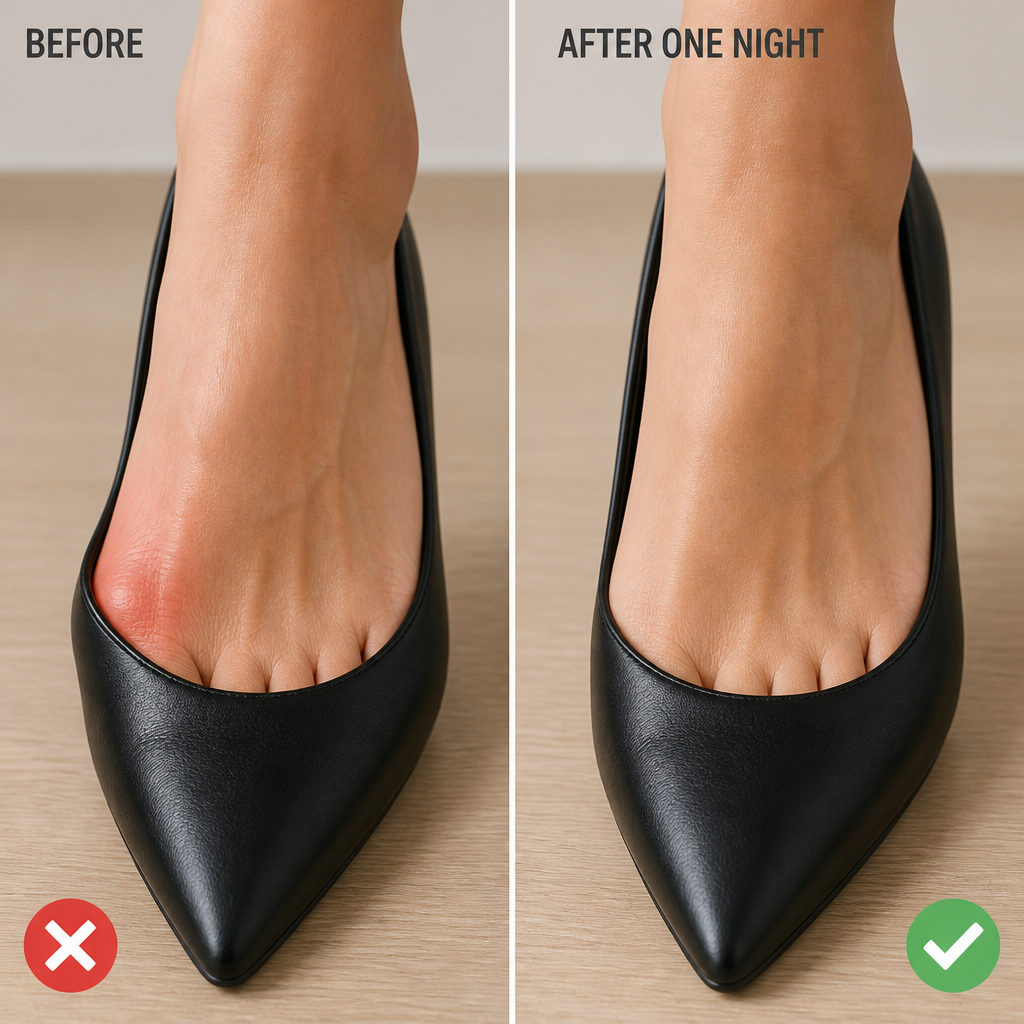 FootEase™ — Expand Tight Shoes Wider & Longer While You Sleep, No Cobbler Required