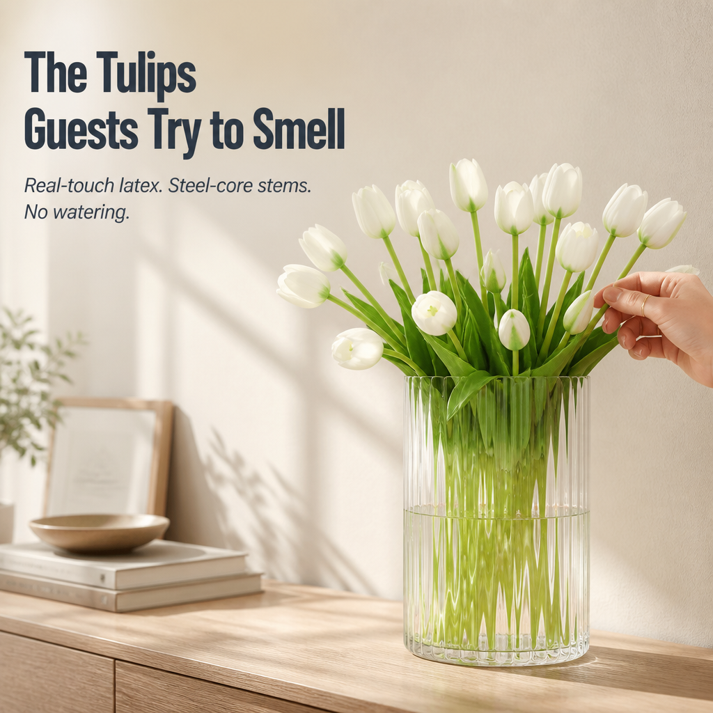 Everbloom™ — Feel the Difference With Real-Touch Tulips That Stay Fresh Forever