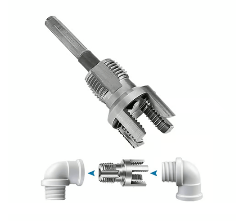 Aluminum Pipe Thread Cutting Tool – For Internal and External Threads