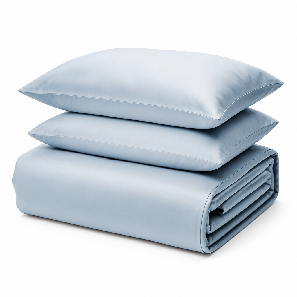 Cooling Bamboo Fiber Duvet Cover (Includes 2 Pillowcases)