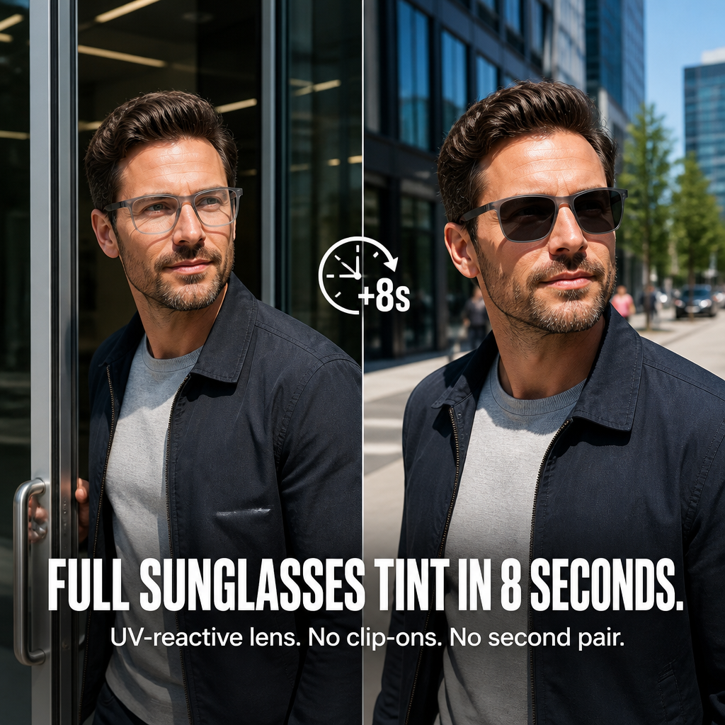 Visionary™ — Reduce Screen Glare Indoors and Auto-Dim to Shades Outdoors