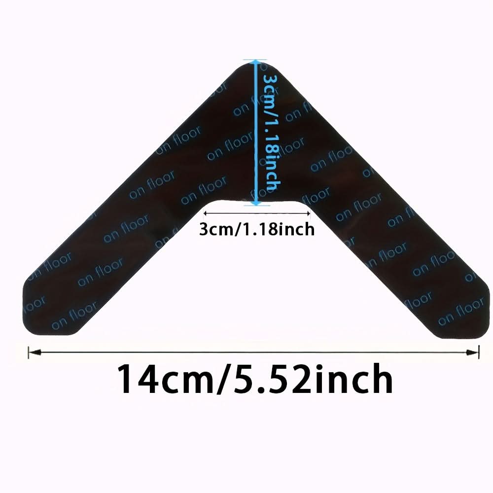 Non-Slip Carpet Adhesive Stickers – Reusable and Safe for Home or Office