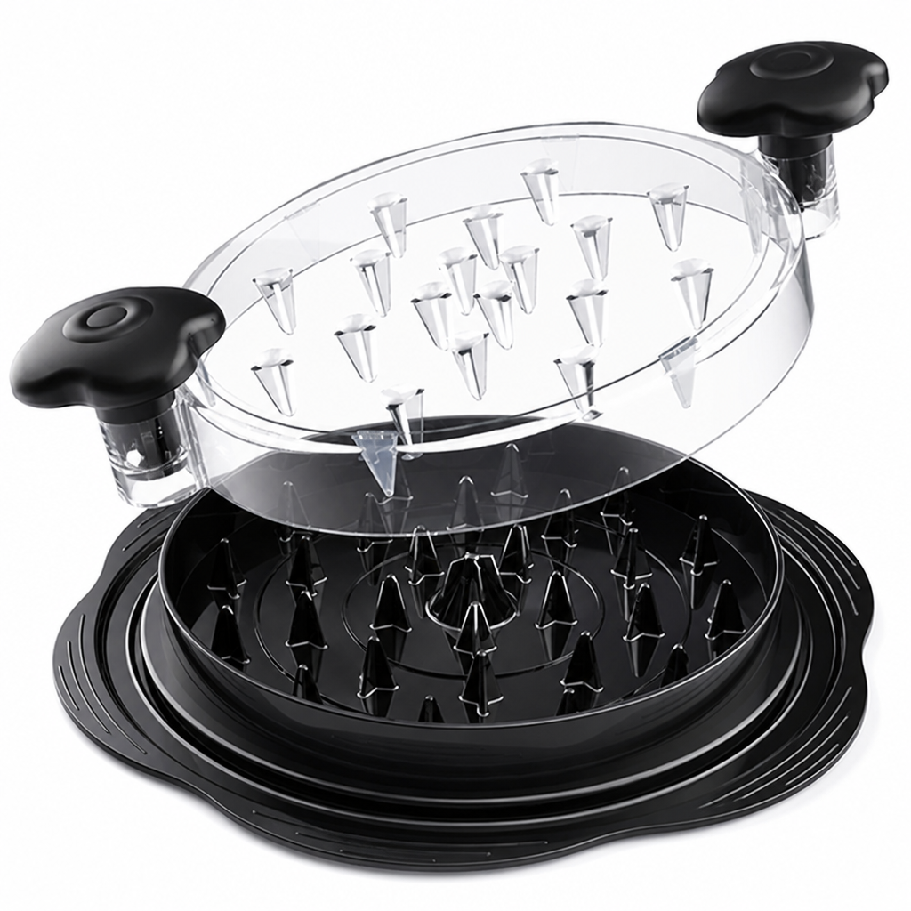 Ergonomic Non-Slip Twist Chicken Shredder Tool (BPA-Free)