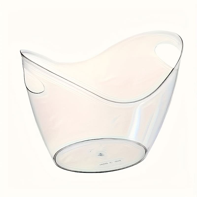 Acrylic Ice Bucket for Beverage Chilling and Convenient Party Serving