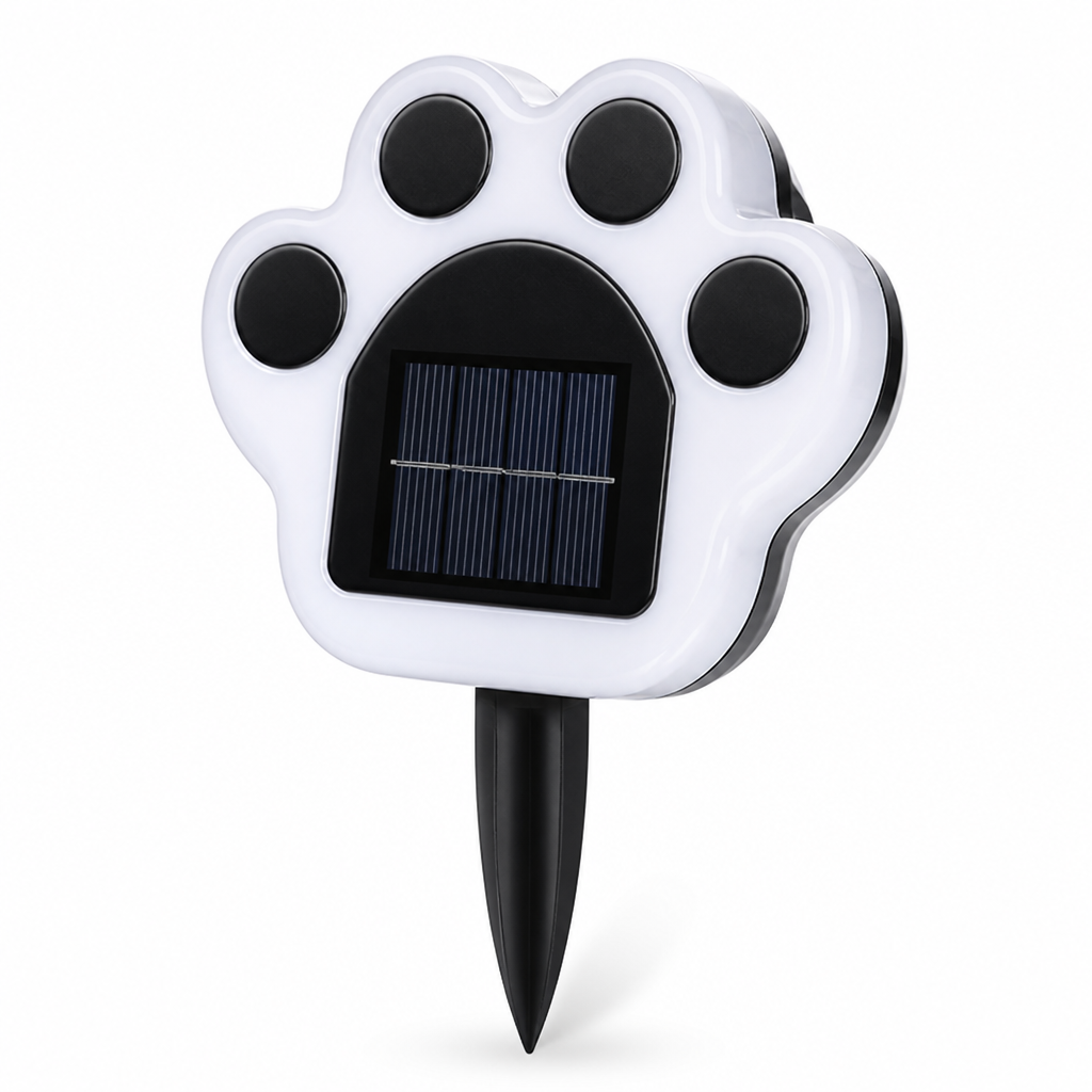 Solar Automatic Paw-Shaped Garden Path Light