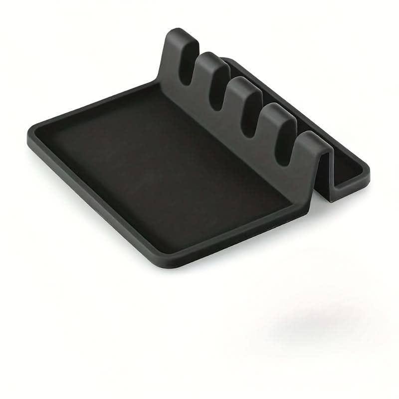 Utensil Organizer with Drip Tray for Kitchen Use
