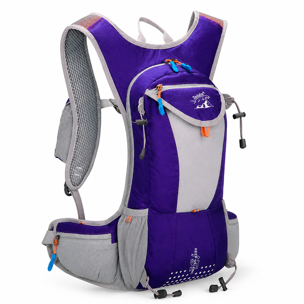 Lightweight Water-Resistant Hydration-Ready Hiking Backpack