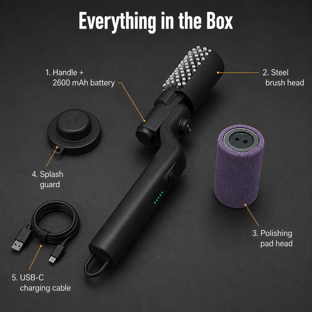 GrillSpark™ — Remove Stubborn Grill Grease Quickly Without Using a Wire Brush