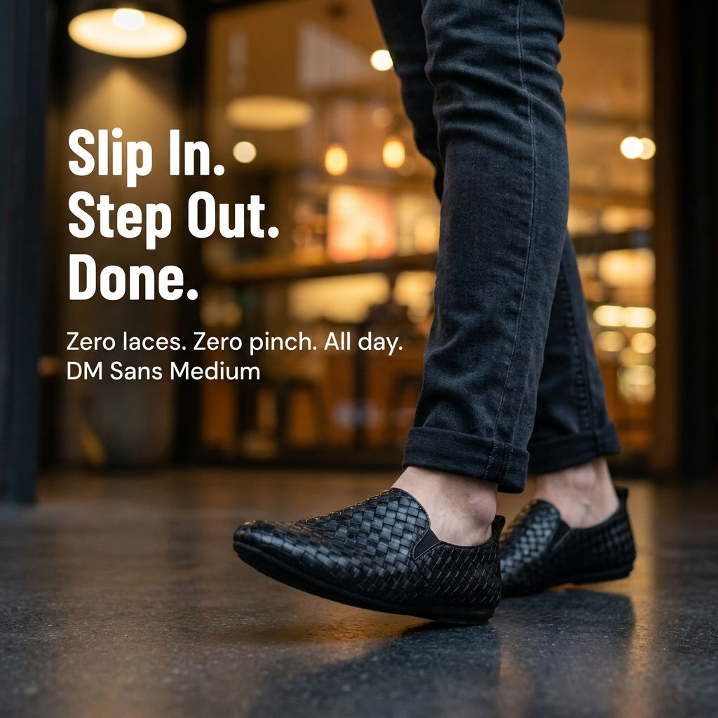 SlipStream™ — Glide Into Loafers That Match Jeans, Chinos & Joggers