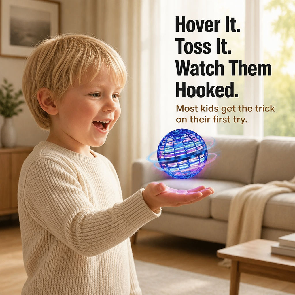 LumaSphere™ — Float, Slide, and Grab the Ball That Captivates Kids Instantly