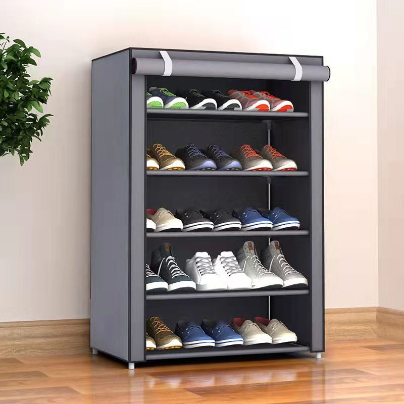 Shoe Storage Unit – 6 or 8 Tier with Dust Cover