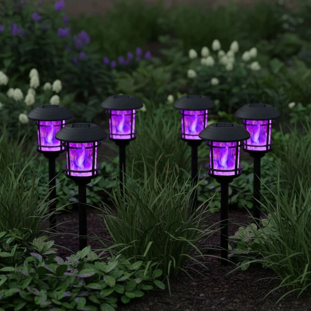 Solar Torch Lights for Driveways and Courtyard Pathways