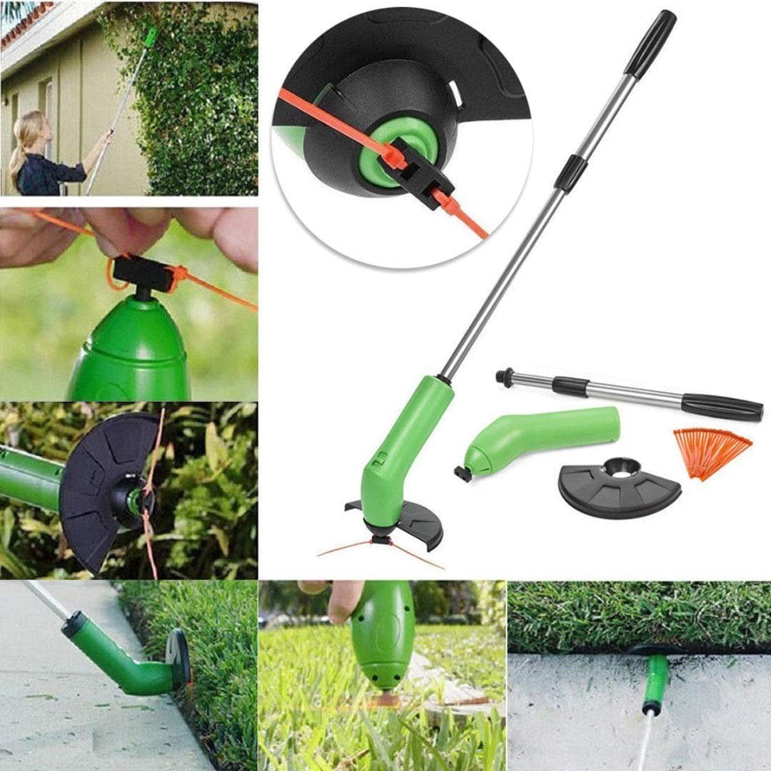 Lightweight Cordless Lawn Edger – Ideal for Borders, Flower Beds, and Tight Spaces