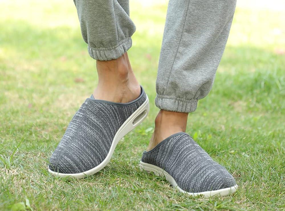 Extra Wide Walking Sneakers for Swollen Feet | Orthopedic Diabetic Footwear
