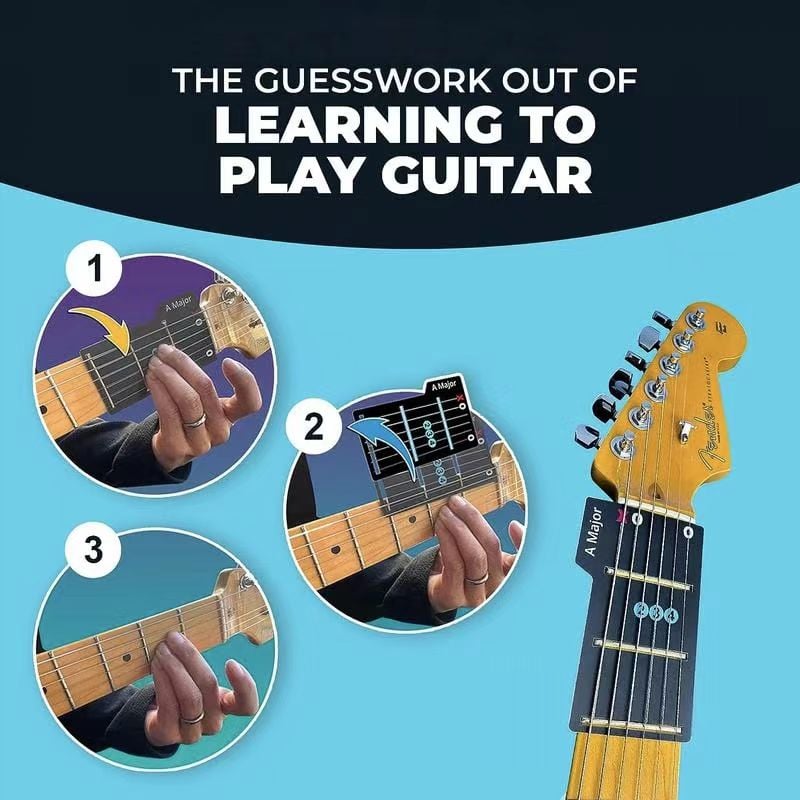 Learning Aid Set for Guitar Chords