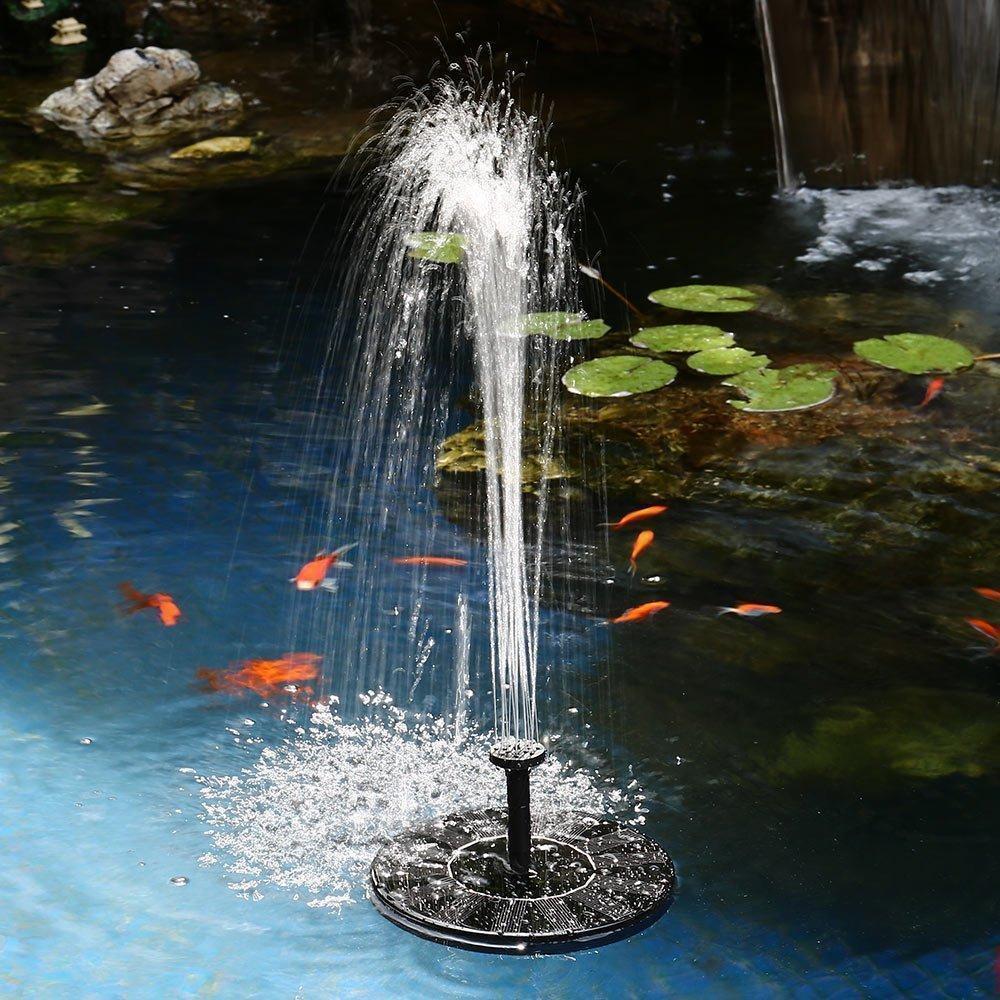 Water Fountain Pump Powered by Solar Energy for Garden Pond and Birdbath
