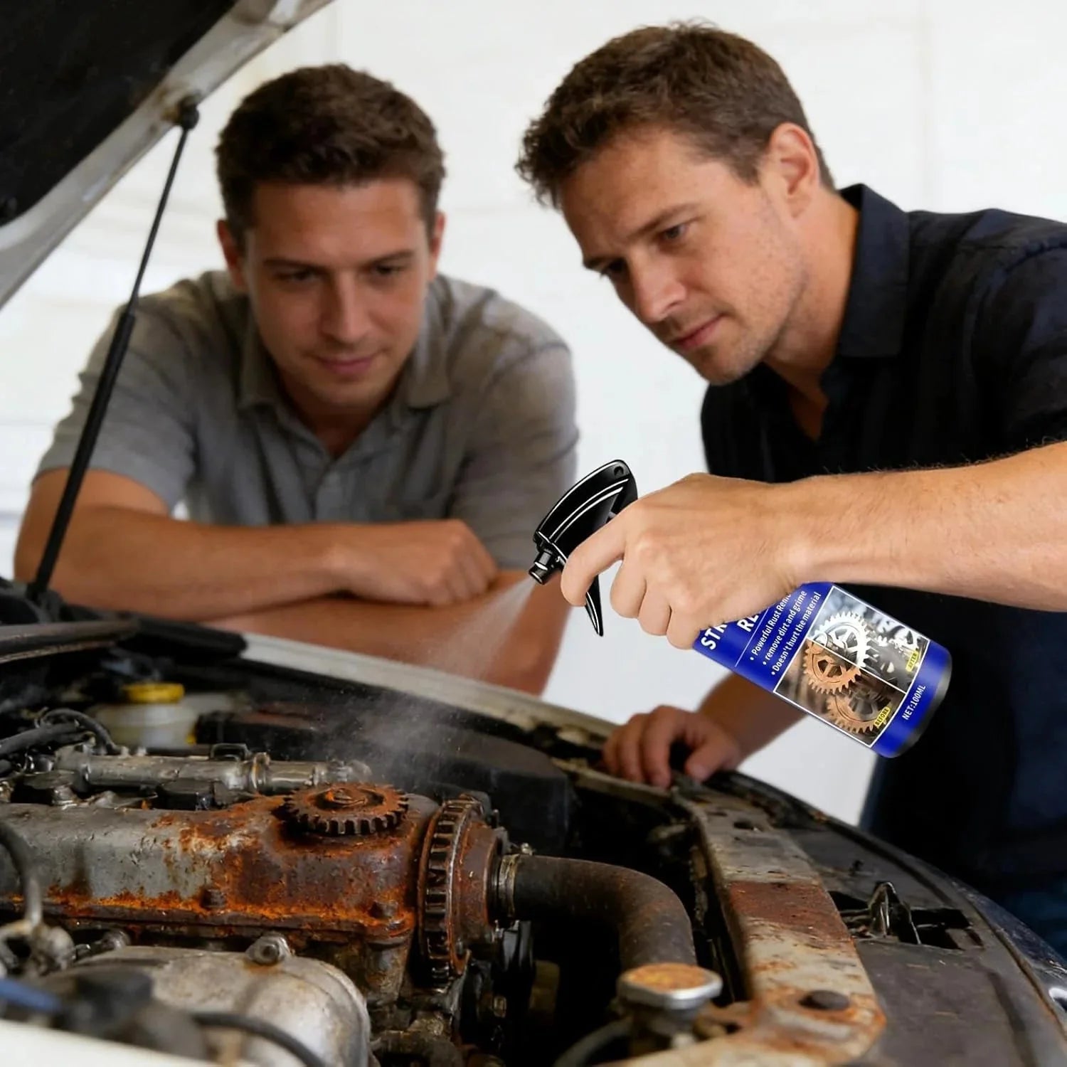 Rust Dissolving Spray – Eliminates Rust Without Scrubbing Effort