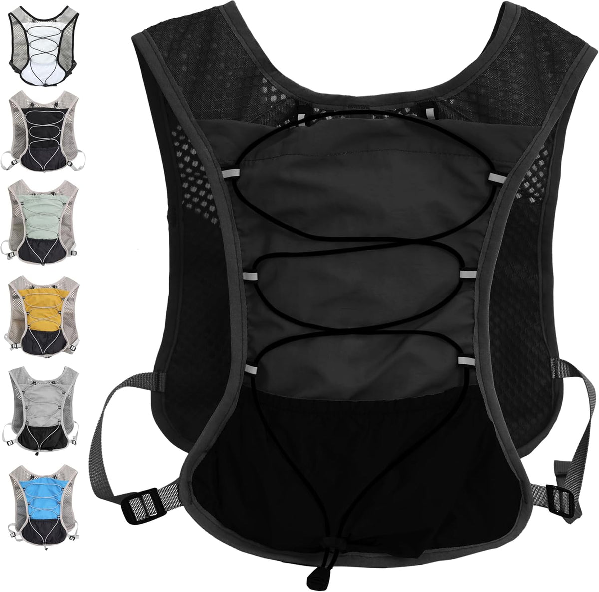 Water Backpack for Hiking and Running - 2L Hydration Vest
