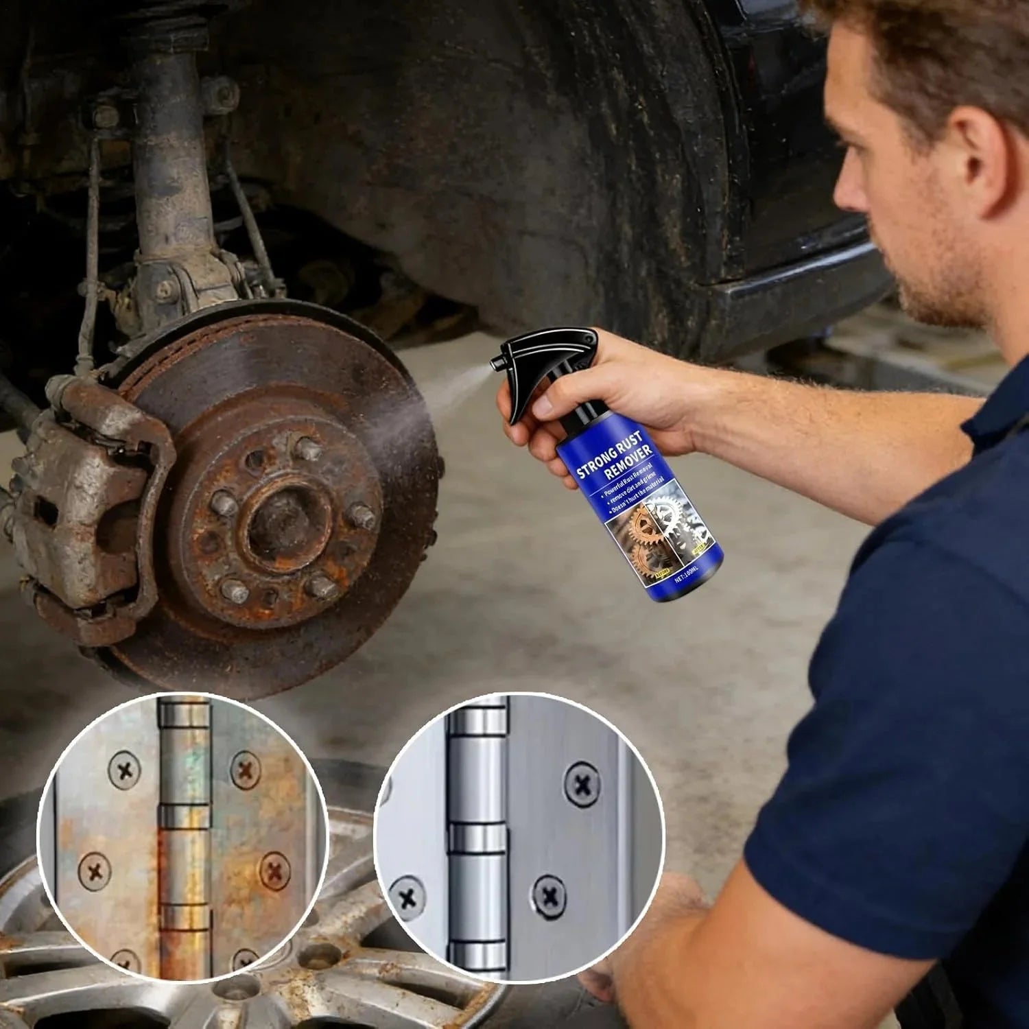 Rust Dissolving Spray – Eliminates Rust Without Scrubbing Effort