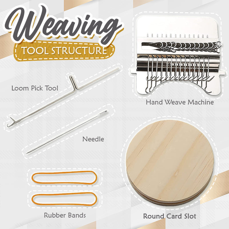Clothing Mending | Compact Weaving Loom | Precise Darning Fix | ThreadMaster