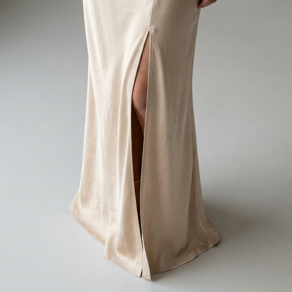 LumeraSilk™ – Chic One-Shoulder Ruched Satin Gown with Side Slit