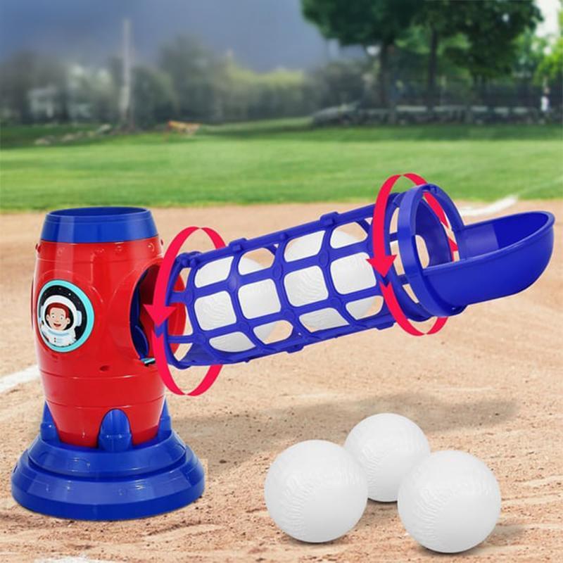 Remote-Controlled Baseball Pitching Machine for Practice