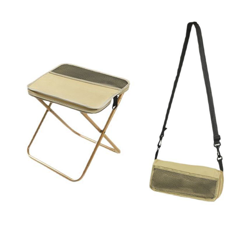Portable Chair and Foldable Stool Backpack for Fishing and Camping