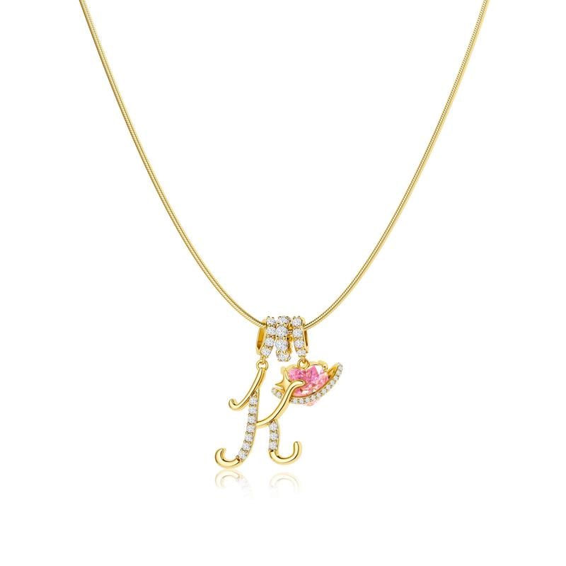 LuminaCharm™ 3-Layer Initial Pendant Necklace — Carry Your Unique Story with Effortless Glam and Confidence