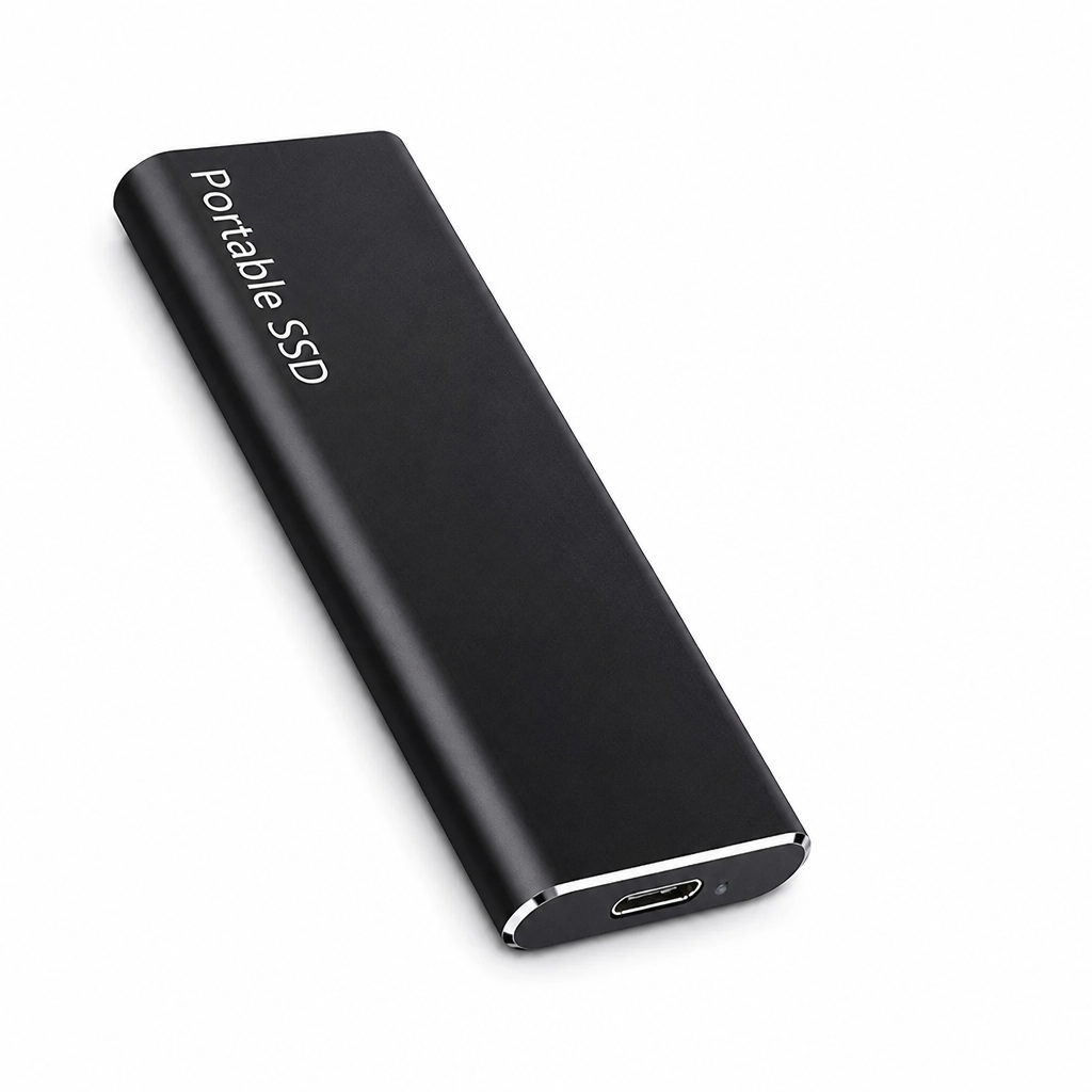 4TB USB-C Portable External Hard Drive (PC & Mac Compatible)