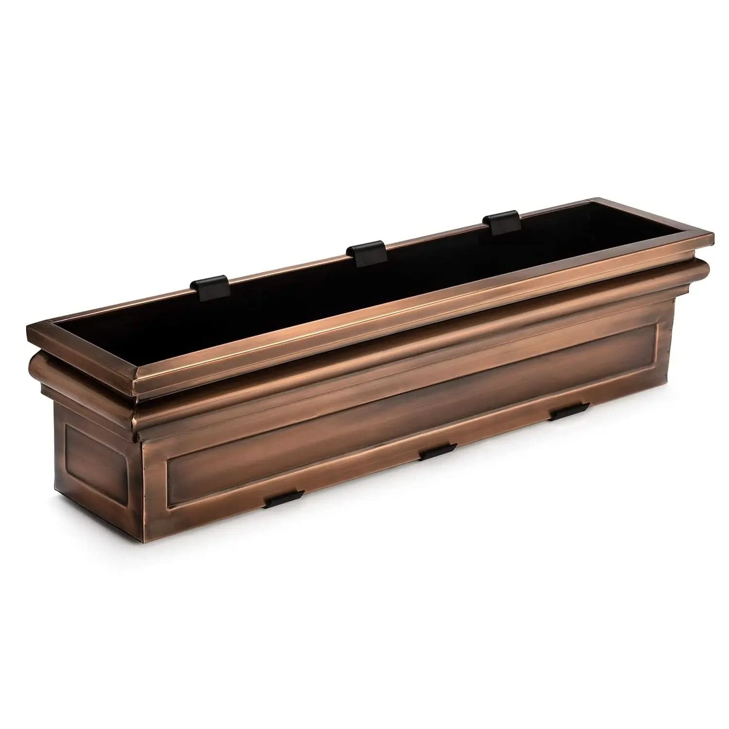 Outdoor Planter Box for Windows – Copper Design