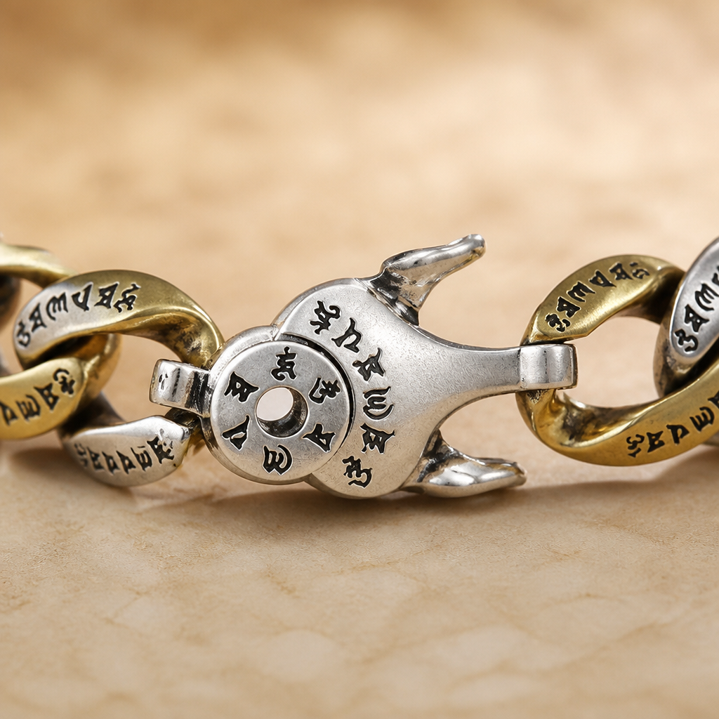 SereniStone™ – Tibetan Nine-Eyed Dzi Bead Bracelet Featuring Turquoise Inlay