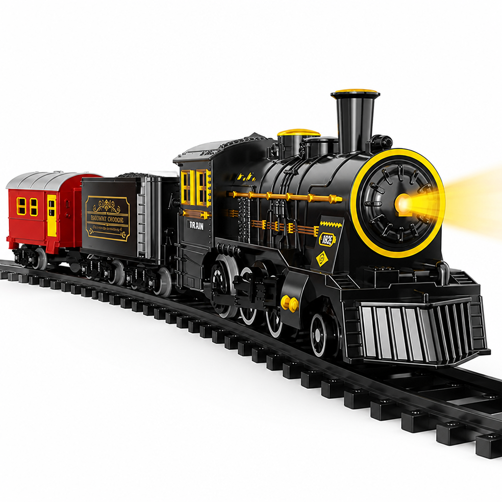 Battery-Powered Realistic Sound Train Set