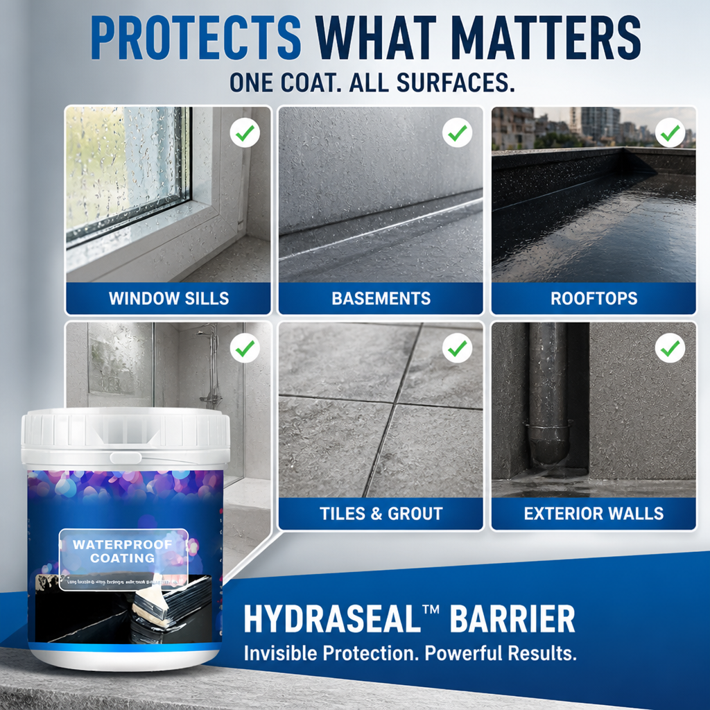 HydraSeal™ Barrier — Soak In, Seal Tight & Stop Leaks Before They Spread