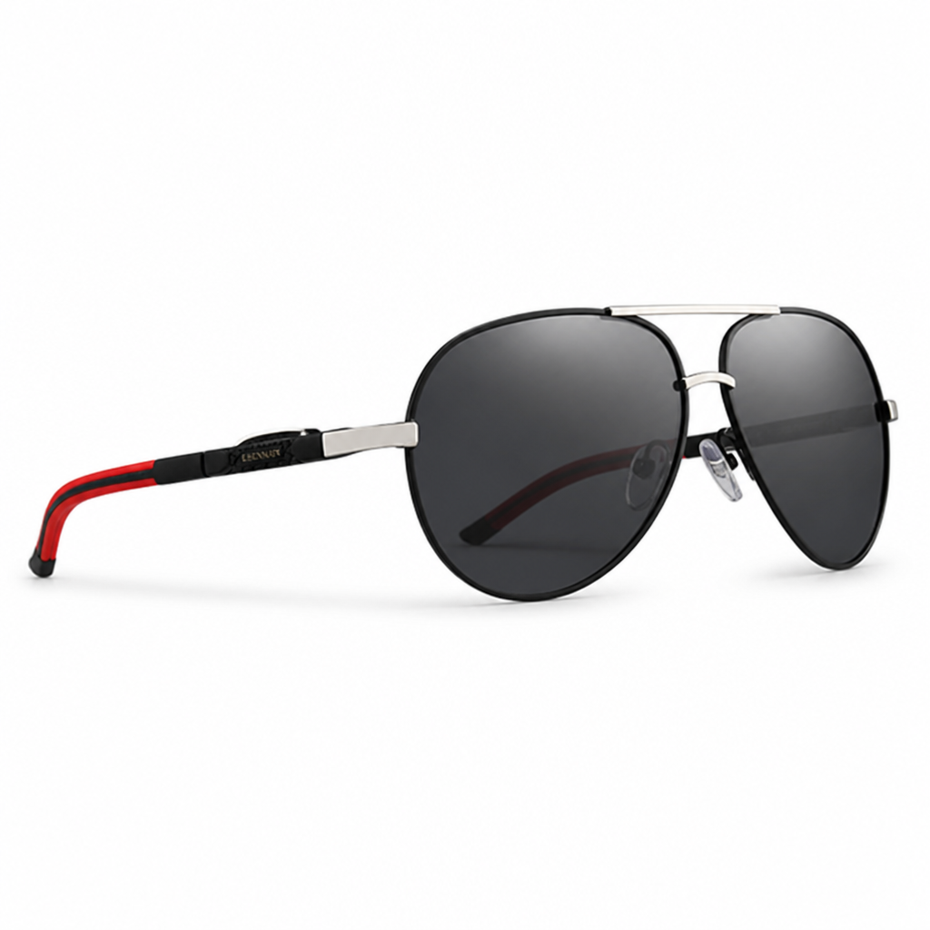 Polarized UV400 Anti-Reflective Aviator Sunglasses