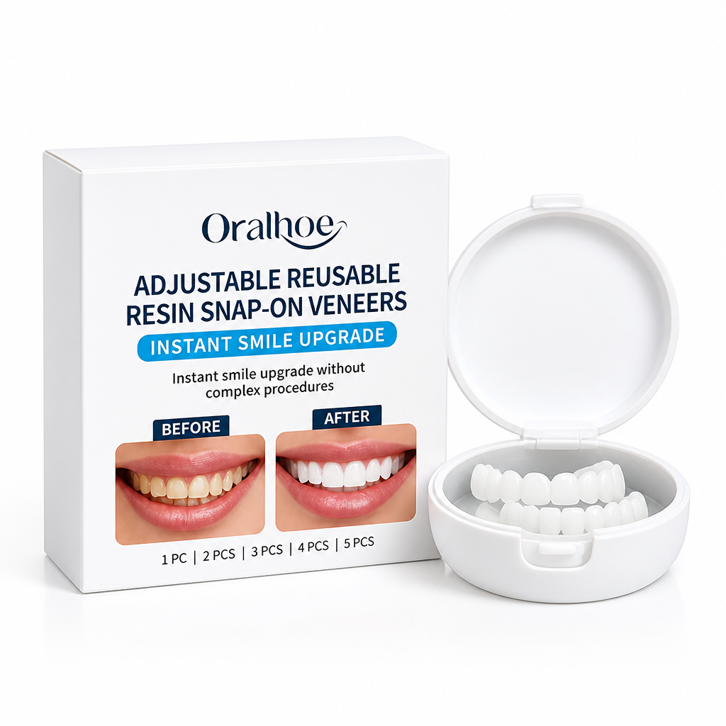 Adjustable Reusable Resin Snap-On Veneers
