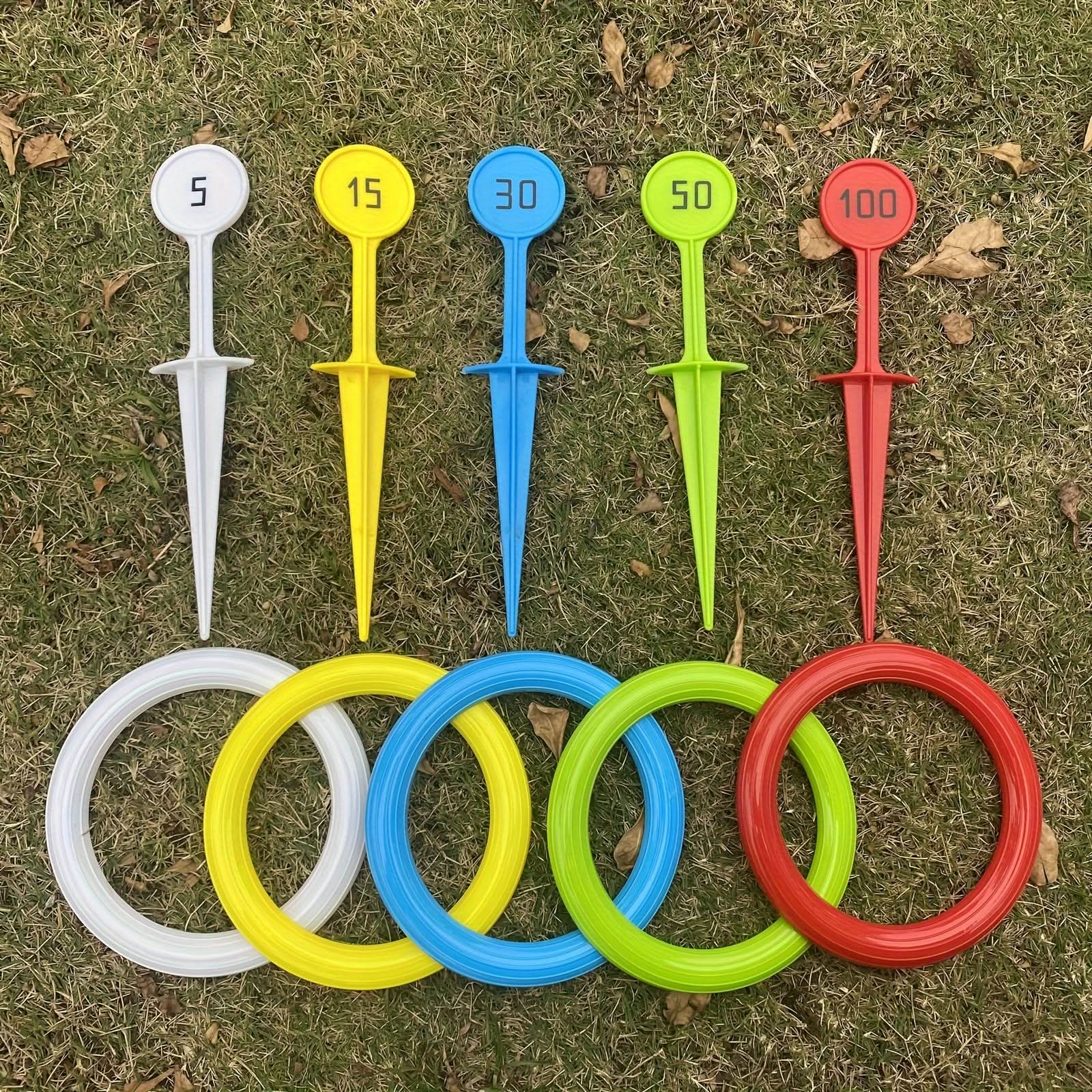 Colorful Rainbow Toss Game for Family Fun and Entertainment