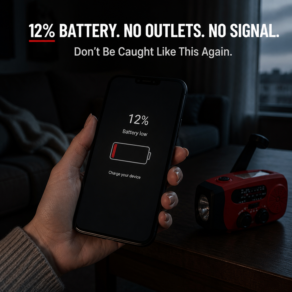 VoltGuard™ — Crank, Illuminate, And Power Up Through Your Next Blackout