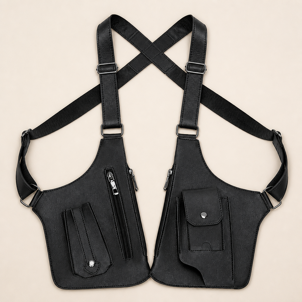 VigilGear™ – Concealed Underarm Anti-Theft Holster Bag with X-Back Straps